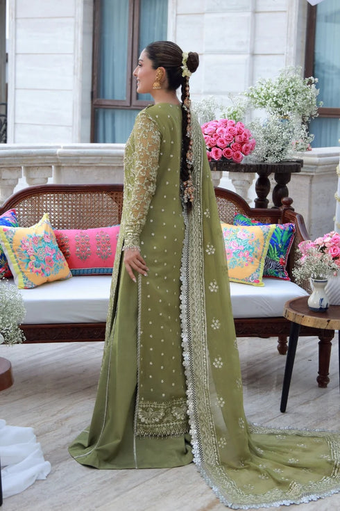 Gulmina Embroidered Chiffon Suit Abeeha