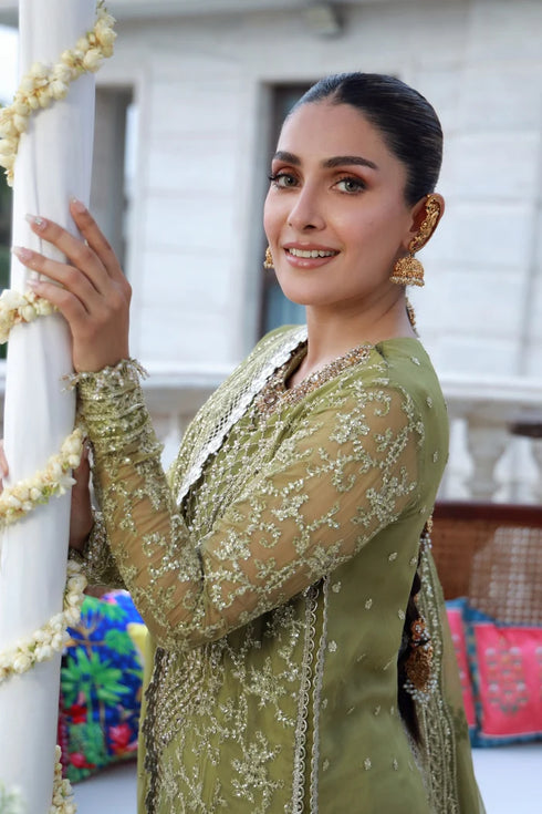 Gulmina Embroidered Chiffon Suit Abeeha