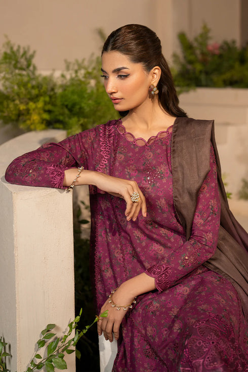 Iznik Embroidered Lawn Suit EFL-09