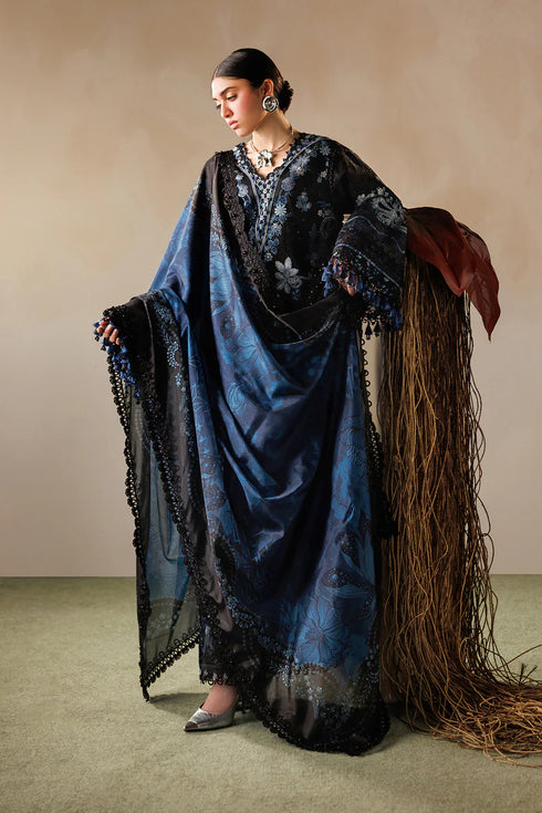 BAROQUE EMBROIDERED LAWN EL26-D08