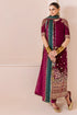 jazmin Embroidered Velvet Suit CVF D-02