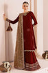 jazmin Embroidered Velvet Suit CVF D-07