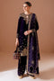 jazmin Embroidered Velvet Suit CVF D-08