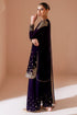 jazmin Embroidered Velvet Suit CVF D-08