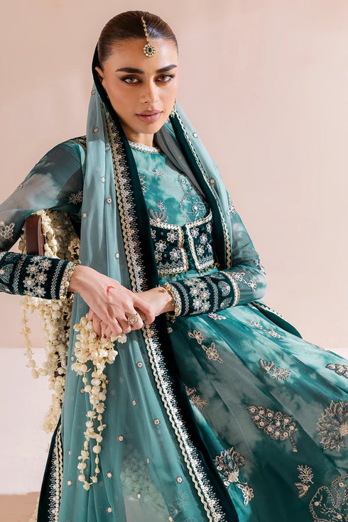 jazmin Embroidered Velvet Suit CVF D-06