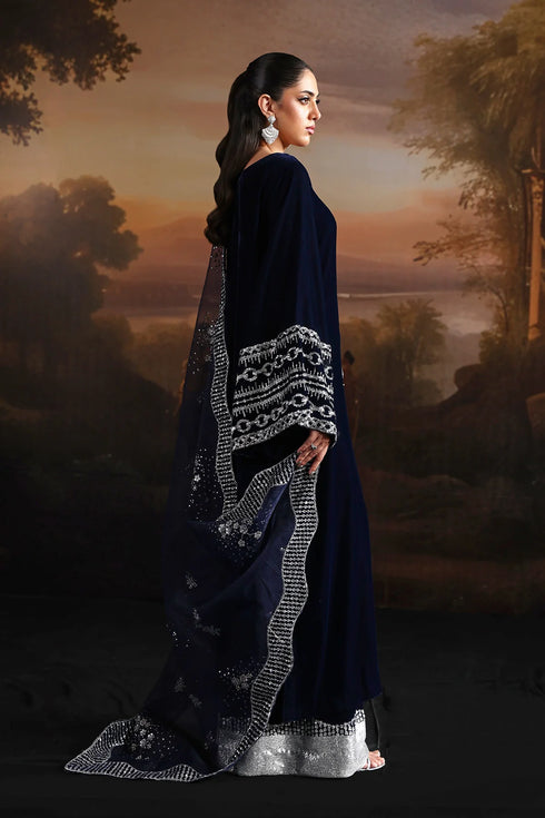 Alizeh Embellished Velvet Suit AF-VLT-2208-Velvetine