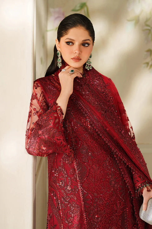 Baroque Embroidered Net Suit CH14-01