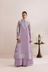 Farasha Embroidered Chiffon Suit Lilac Solace