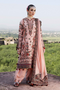 Hussain Rehar Embroidered Karandi 3 Piece Suit Calla lily