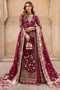 Farasha Chiffon 3 Piece Suit Scarlet Charm