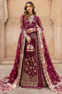 Farasha Chiffon 3 Piece Suit Scarlet Charm