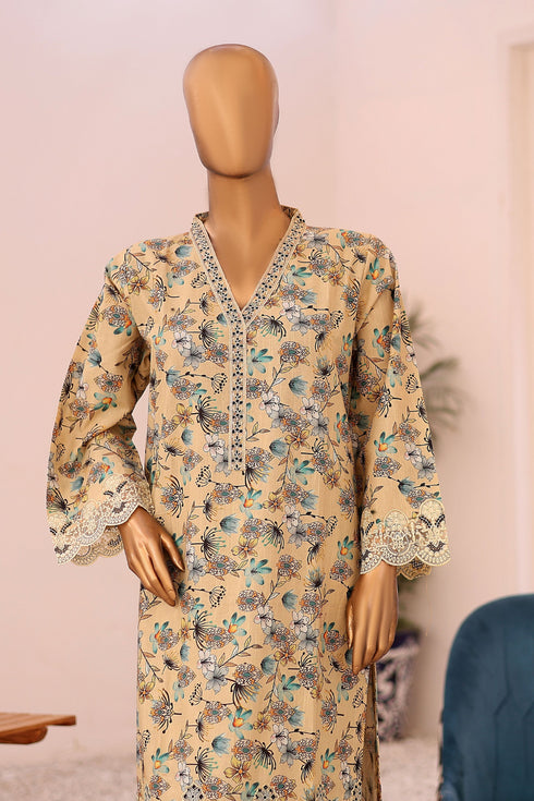 Nau Bahar Digital Embroidered Khadar 2PC NB-08