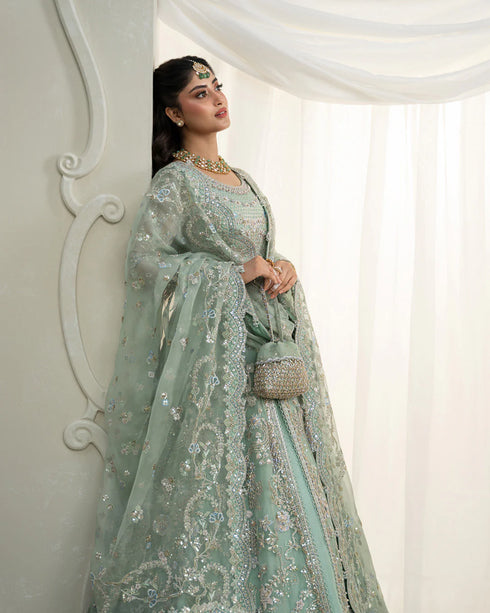 Faiza Saqlain Embroidered Net Suit Selin
