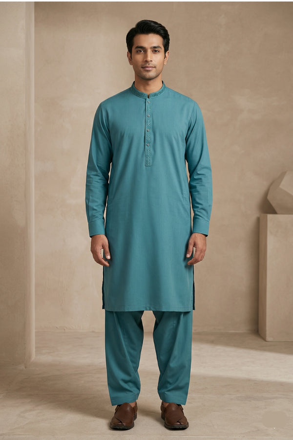Mens 2PC Wash & Wear Shalwar Kameez ST-03
