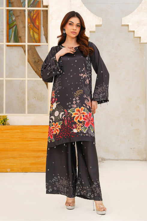 Attire Designer Digital Printed Silk 2PC Suit AD-05
