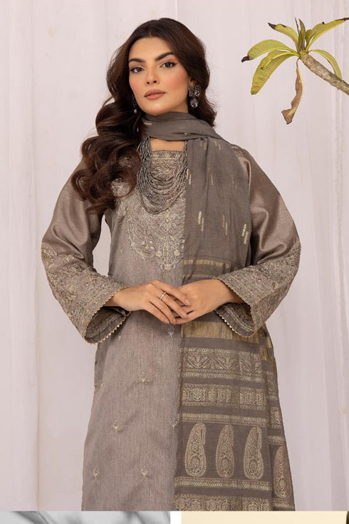 Simran Raw Silk 3 Piece Suit SM-11