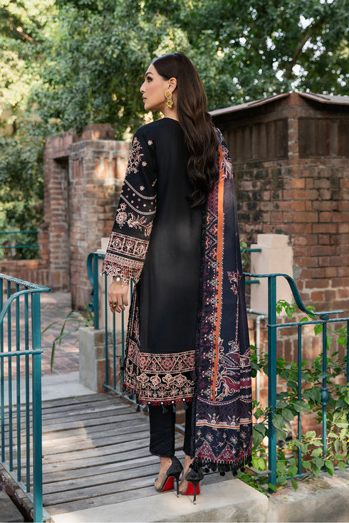 Farasha Embroidered khaddar 3 Piece Suit Khayal