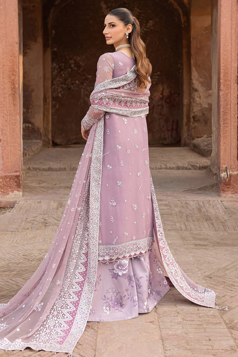 Farasha Chiffon 3 Piece Suit Pastel Mist