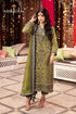 Asim Jofa Embroidered Silk 3 Piece Suit AJCD-10