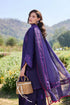 Farasha Embroidered Lawn 3 Piece Suit Serene Sky