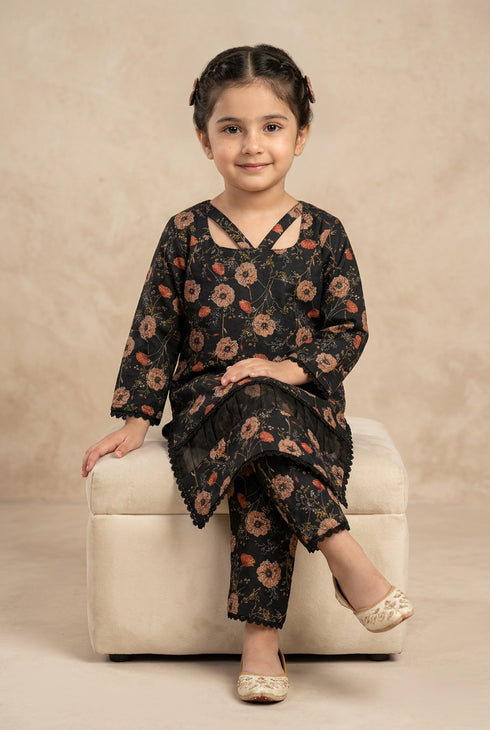 Girls Printed Marina 2PC Suit EN-07
