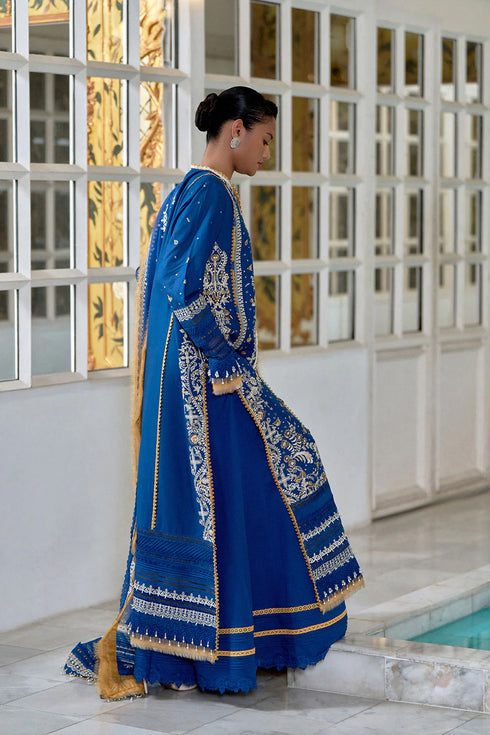 Sobia Nazir Embroidered Luxury Lawn suit Design 8A