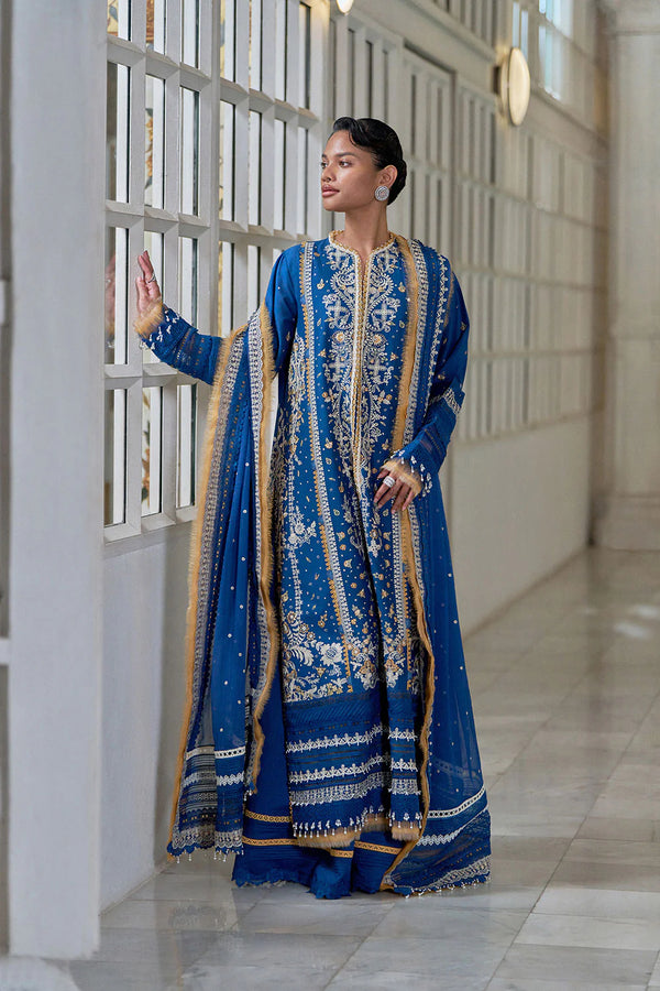 Sobia Nazir Embroidered Luxury Lawn suit Design 8A