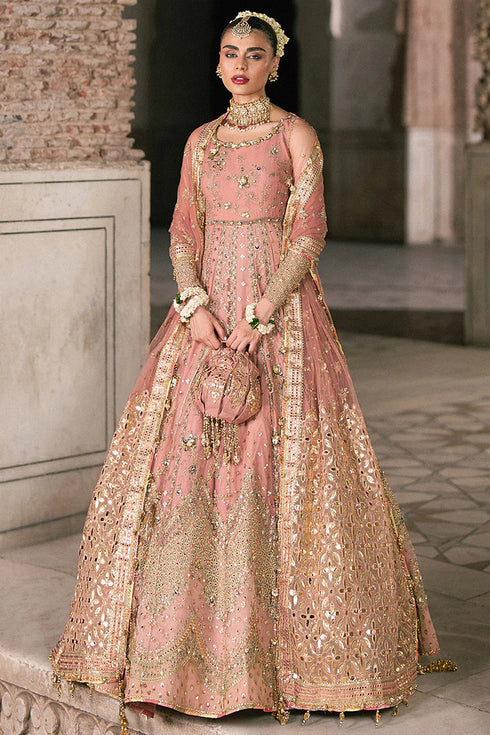 Mohsin Naveed Ranjha Embroidered Net Suit Khushboo