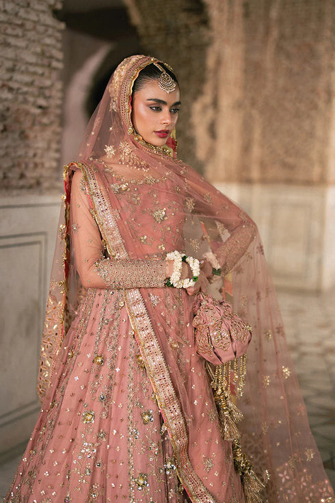 Mohsin Naveed Ranjha Embroidered Net Suit Khushboo