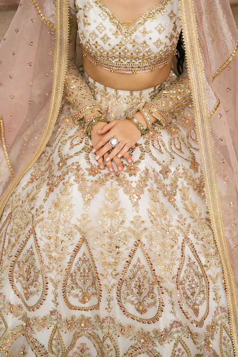 Mohsin Naveed Ranjha Embroidered Organza Suit Kohinoor