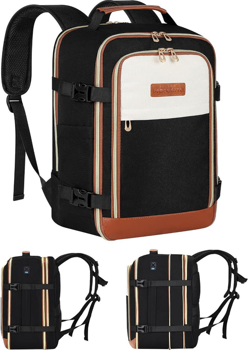 MOCOCITO 24–30L Ryanair Cabin Backpack – 40 × 30 × 20 cm Expandable Underseat Travel Bag