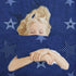 100% Cotton Kids Children's Bedding Set Reversible Duvet Cover with Pillowcase-Star Blue