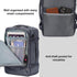 ECOHUB 20L Ryanair Cabin Dark Gray Backpack – 40 × 20 × 25 cm Beige Underseat Bag with USB Port