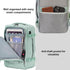 ECOHUB 20L Ryanair Cabin Light Green Backpack – 40 × 20 × 25 cm Beige Underseat Bag with USB Port