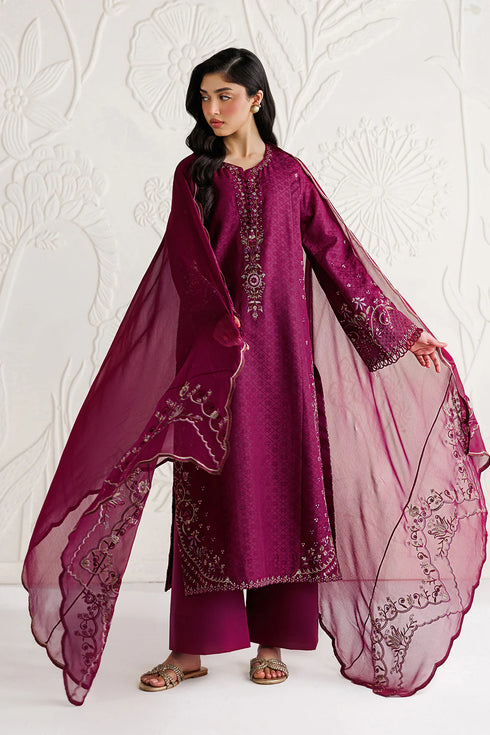 Iznik Embroidered Lawn suit UE-684