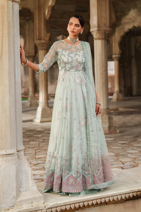 Iznik Embroidered Net Suit UE-553