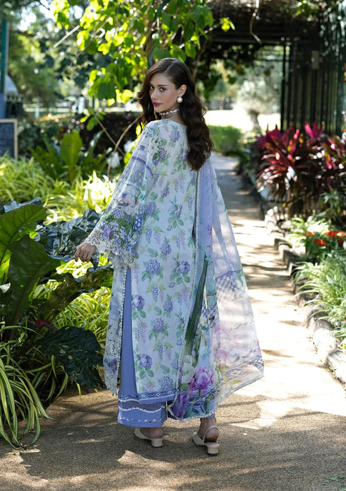 Elaf Digital Printed Lawn Suit ESA-6A MOONLIT PETALS