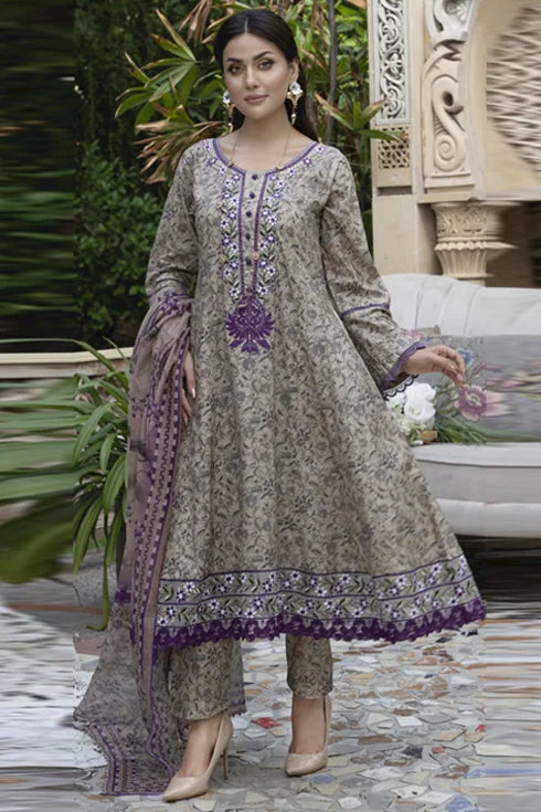 Soni by Munira Digital Printed Lawn 3 Piece Suit SD-08