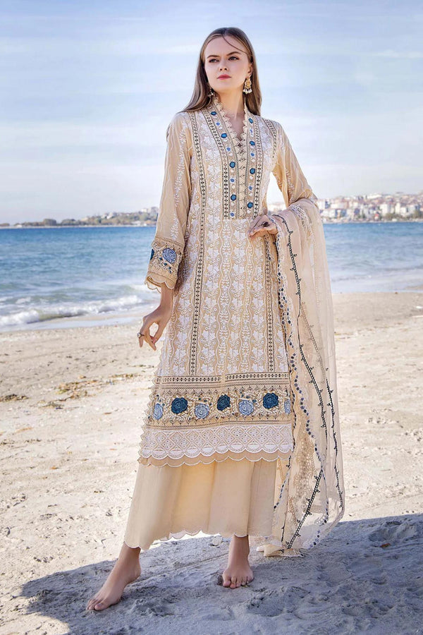 Adan Libas Embroidered Lawn 3 Piece suit Blossom 5732