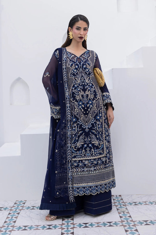 Gulaal Embroidered Chiffon Suit Lueur