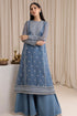 Jazmin Embroidered Chiffon 3 Piece Suit UC-3014