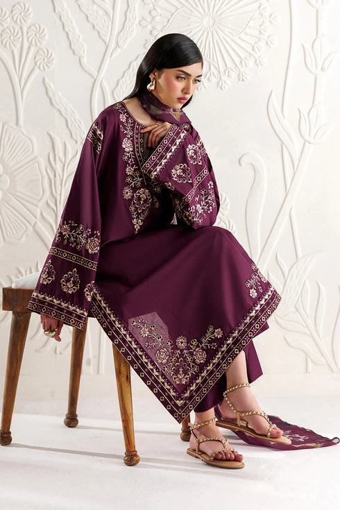 Iznik Embroidered Lawn suit UE-691