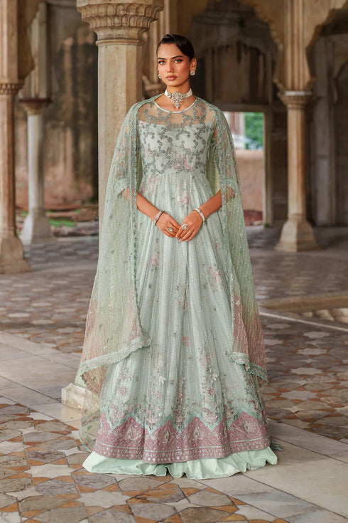 Iznik Embroidered Net Suit UE-553