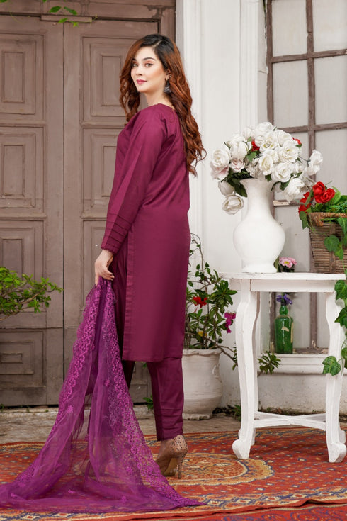 Bin Saeed Lawn 3 Piece BS-61