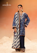 Asim Jofa Printed Embroidered Lawn 3 Pcs Suit AJUBU-23