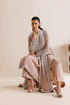 Farasha Embroidered Chiffon Suit Warm Lume