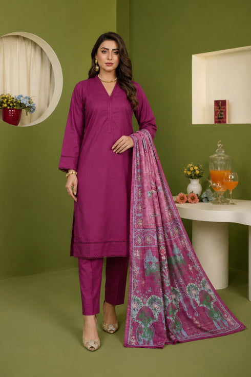 Dynia's By Bin Saeed Lawn Suit BS-112- Pakistani Lawn Suits
