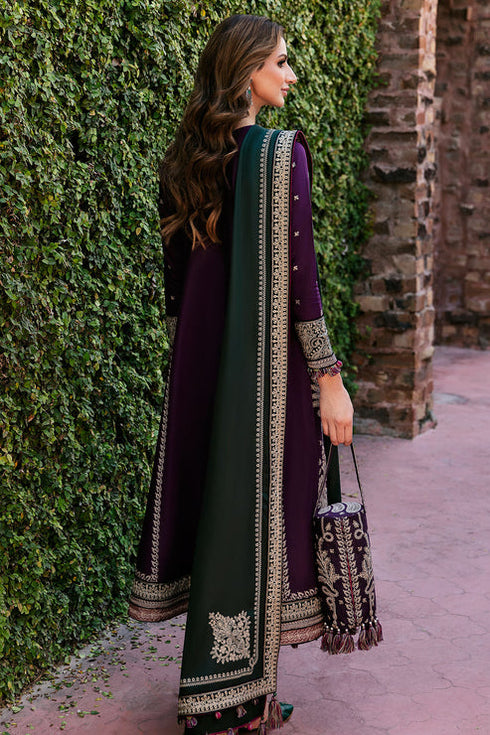 Jazmin Embroidered Khaddar 3 Piece suit DW23-D4