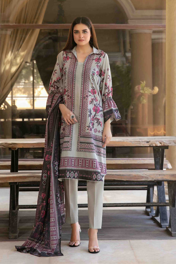 Tawakkal Digital Printed Lawn Suit D-1502