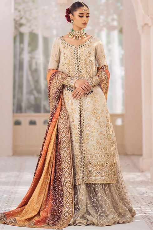 AIK Atelier Embroidered Kundan Zari 3 Piece Suit W LOOK 01